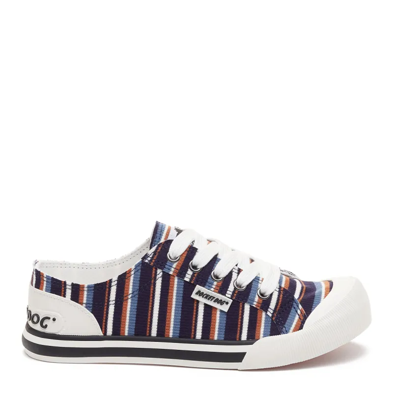 Jazzin Navy Stripe Sneaker sold by Rocket Dog