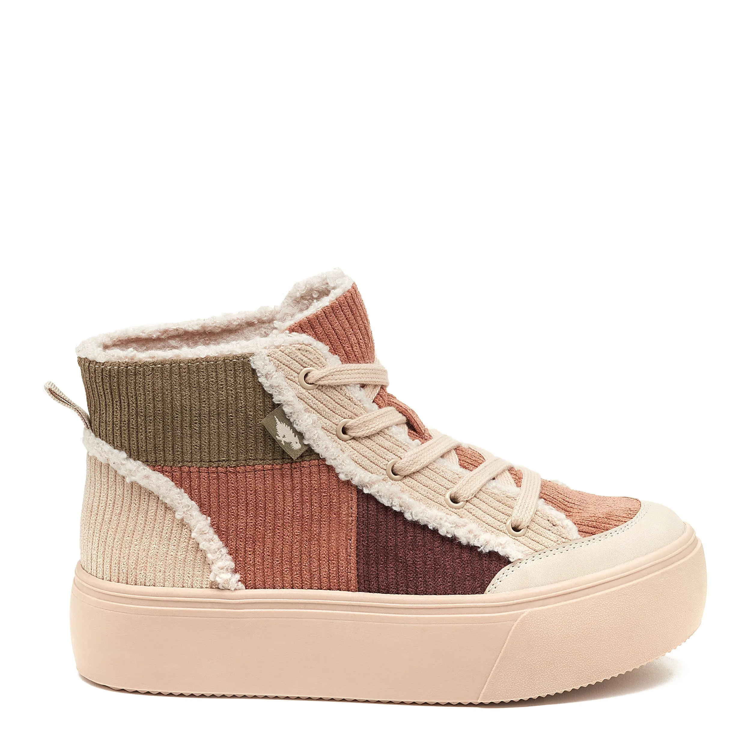 Flair Natural Patchwork Platform Sneaker sold by Rocket Dog
