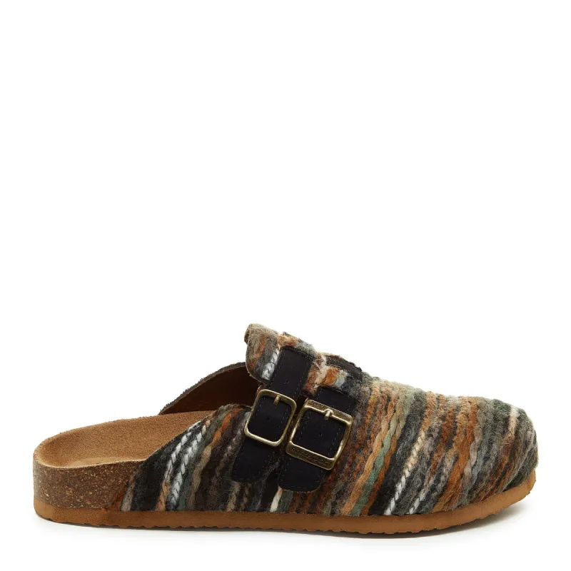Abel Brown Stripe Mule sold by Rocket Dog