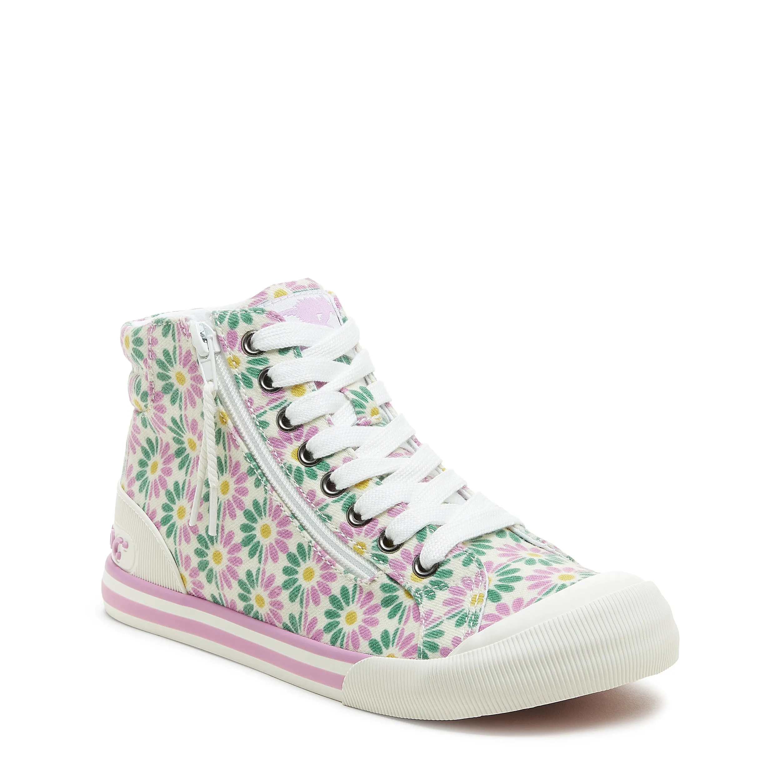 Jazzin Pastel Floral High Top Sneaker sold by Rocket Dog product image thumbnail 2