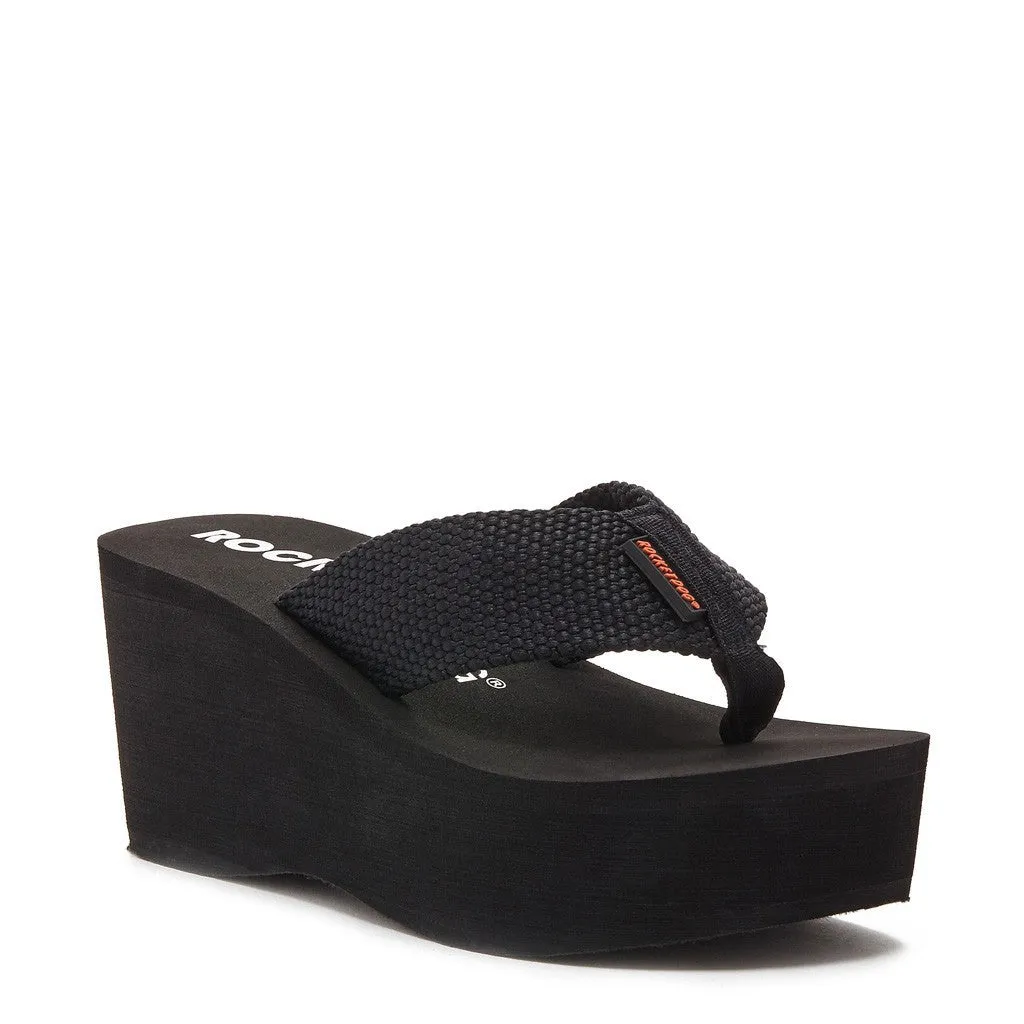 Crush Black Webbing Flip Flop sold by Rocket Dog product image thumbnail 3