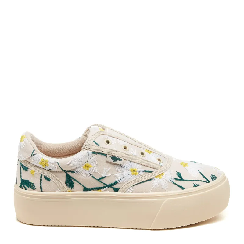 Fresh Embroidered Platform Slip On Sneaker sold by Rocket Dog