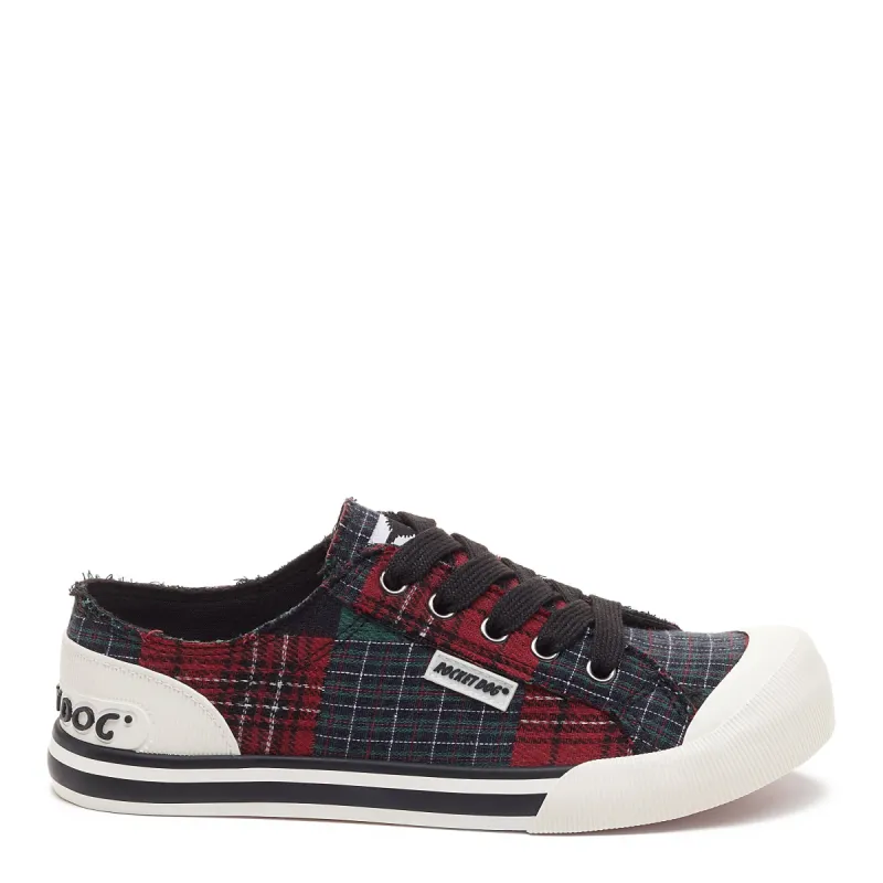 Jazzin Green Plaid Sneaker sold by Rocket Dog