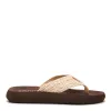 Sunset Natural Crochet Flip Flop sold by Rocket Dog