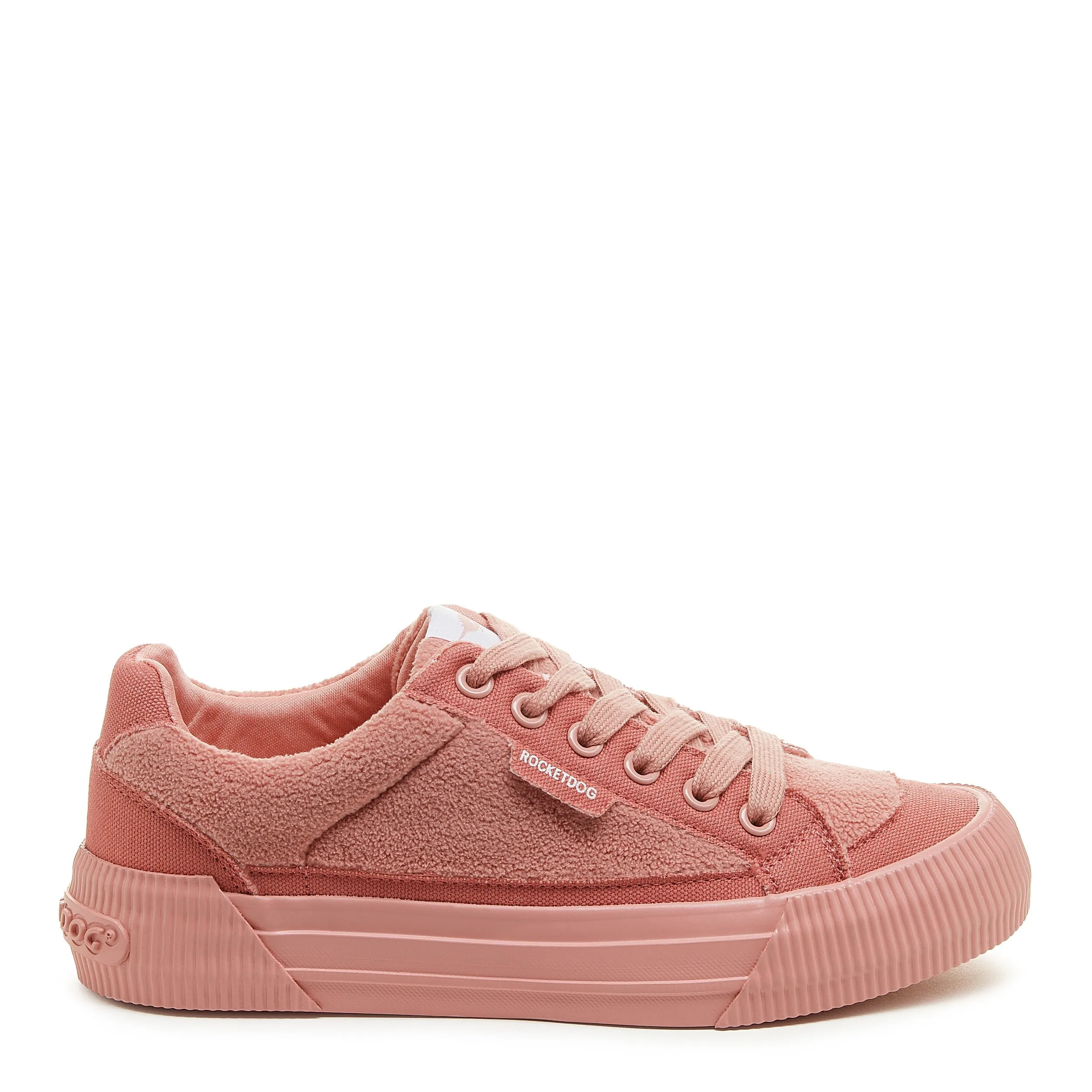 Cheery Rose Pink Shearling Sneaker sold by Rocket Dog