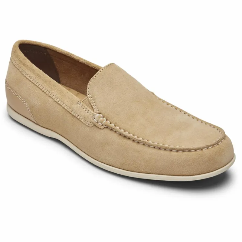 Rockport Men MALCOM VENETIAN TAN SDE sold by Rockport