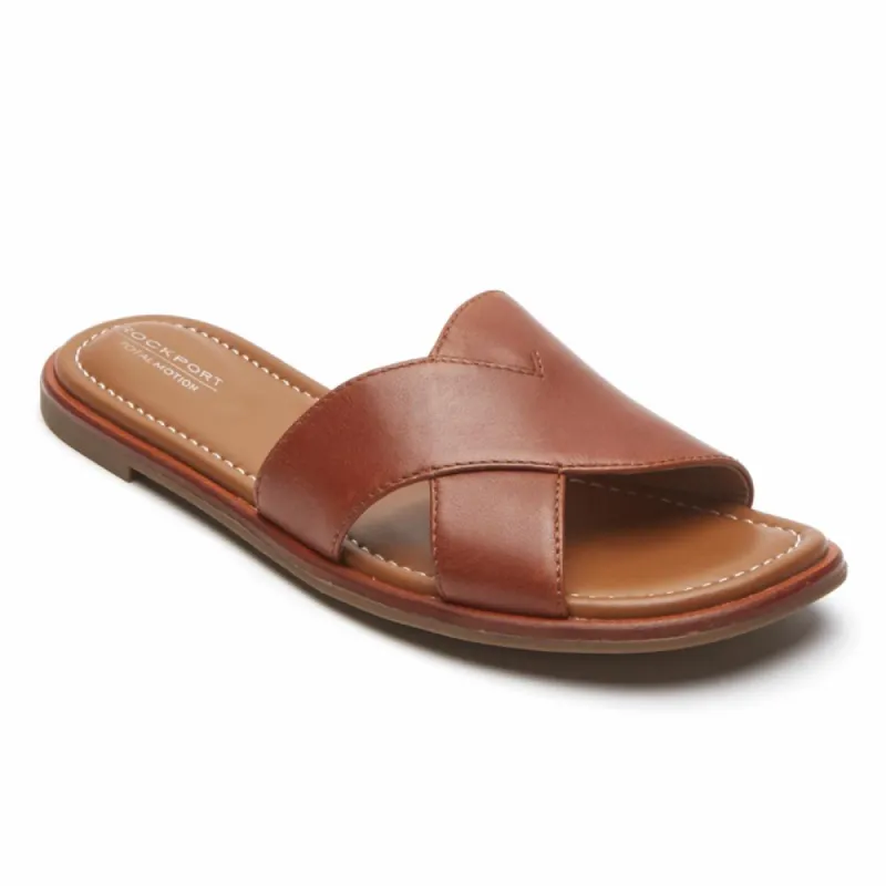 Rockport Women TOTAL MOTION ZADIE TSLIDE SPICED RUM sold by Rockport