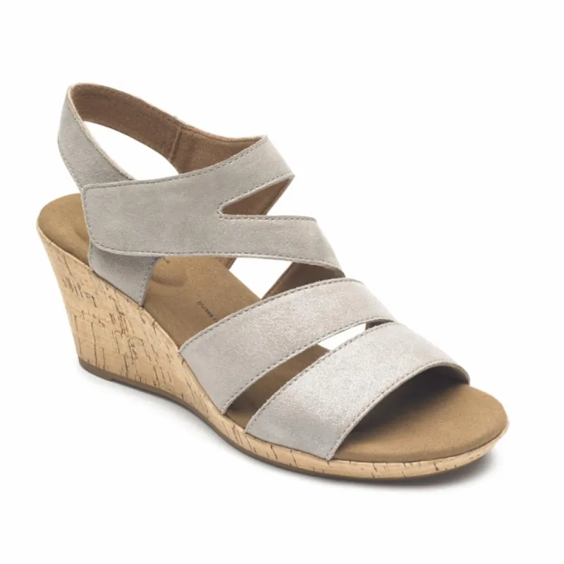 Rockport Women BRIAH ASYM KHAKI/METALLIC sold by Rockport