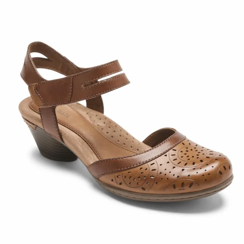 Cobb Hill LAUREL ADJUSTABLE STRAP TAN sold by Rockport