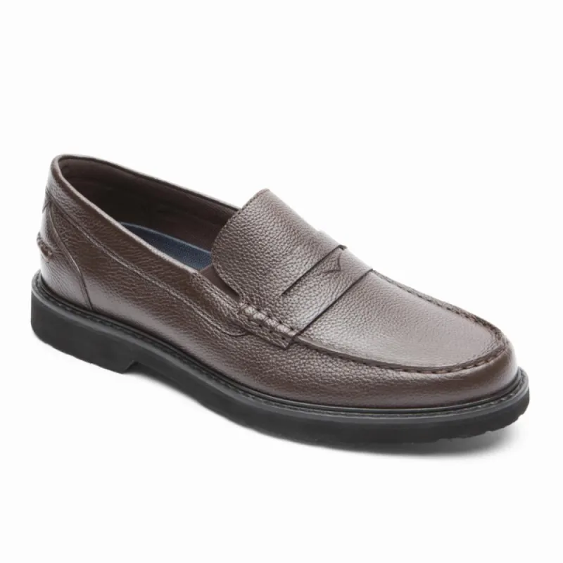 Rockport Men BEDFORD PENNY BROWN TUMBLED sold by Rockport