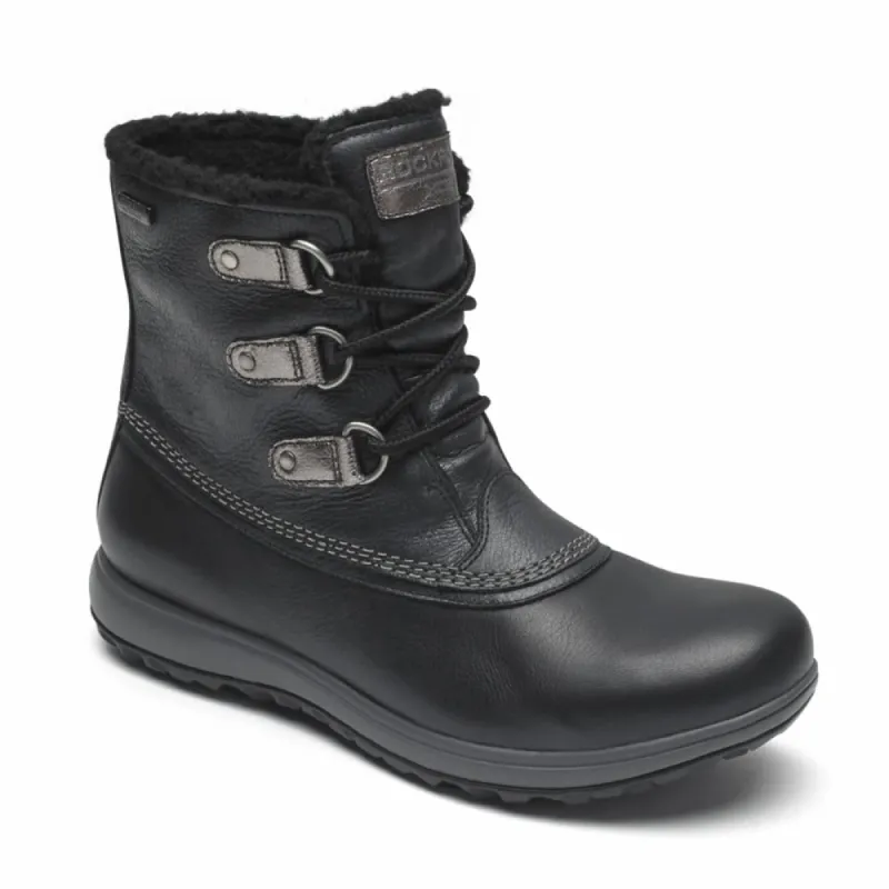 Rockport Women XCS BRITT WP LOW BOOT BLACK sold by Rockport
