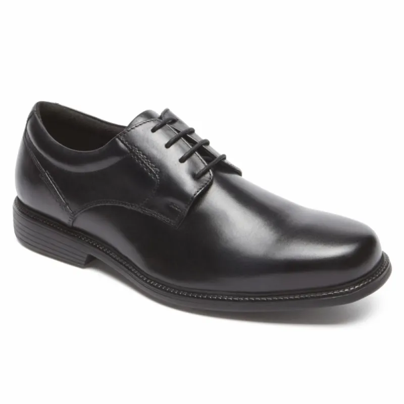 Rockport Men CHARLES ROAD PLAINTOE BLACK sold by Rockport
