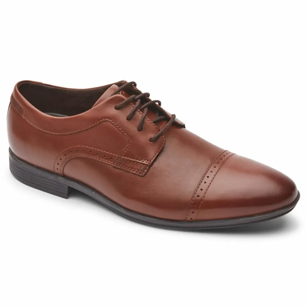 Rockport Men SOMERSET CAP TOE TAN sold by Rockport