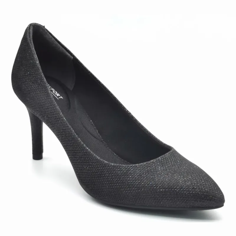 Rockport Women TOTAL MOTION 75mmPTH TOTAL MOTION 75mmPTH PLAIN PUMP BLACK GLAM sold by Rockport