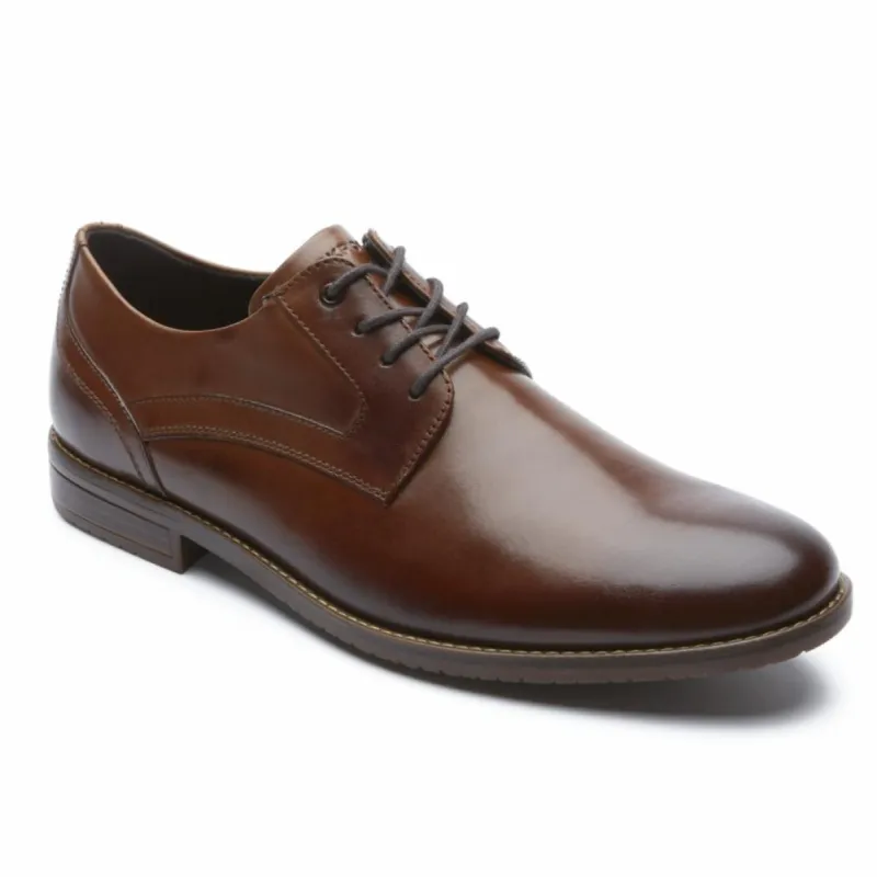 Rockport Men STYLE PURPOSE 3 PLAIN TOE COGNAC sold by Rockport