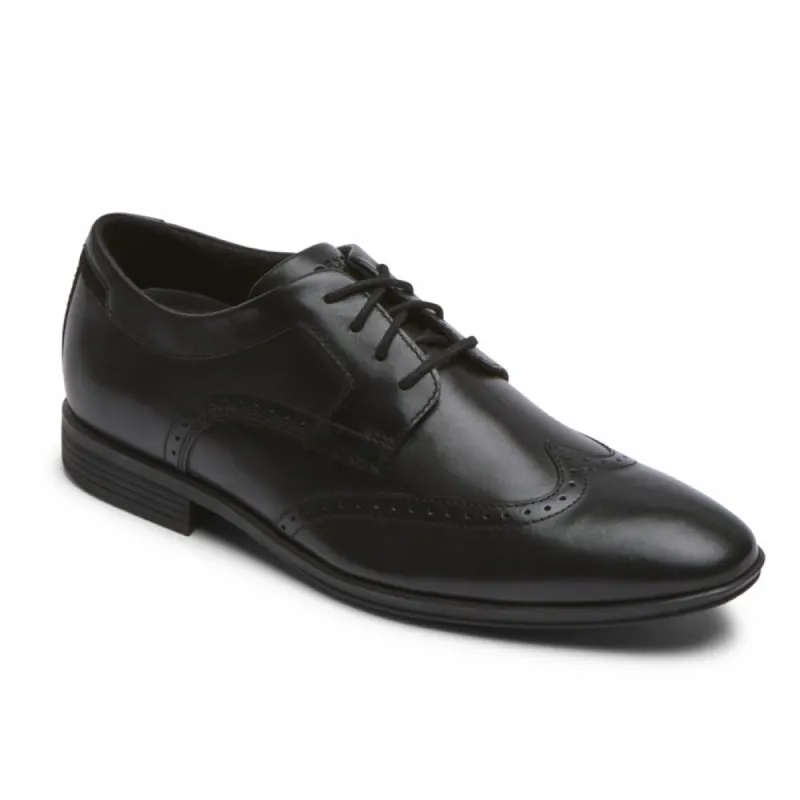 Rockport Men SOMERSET WINGTIP BLACK sold by Rockport