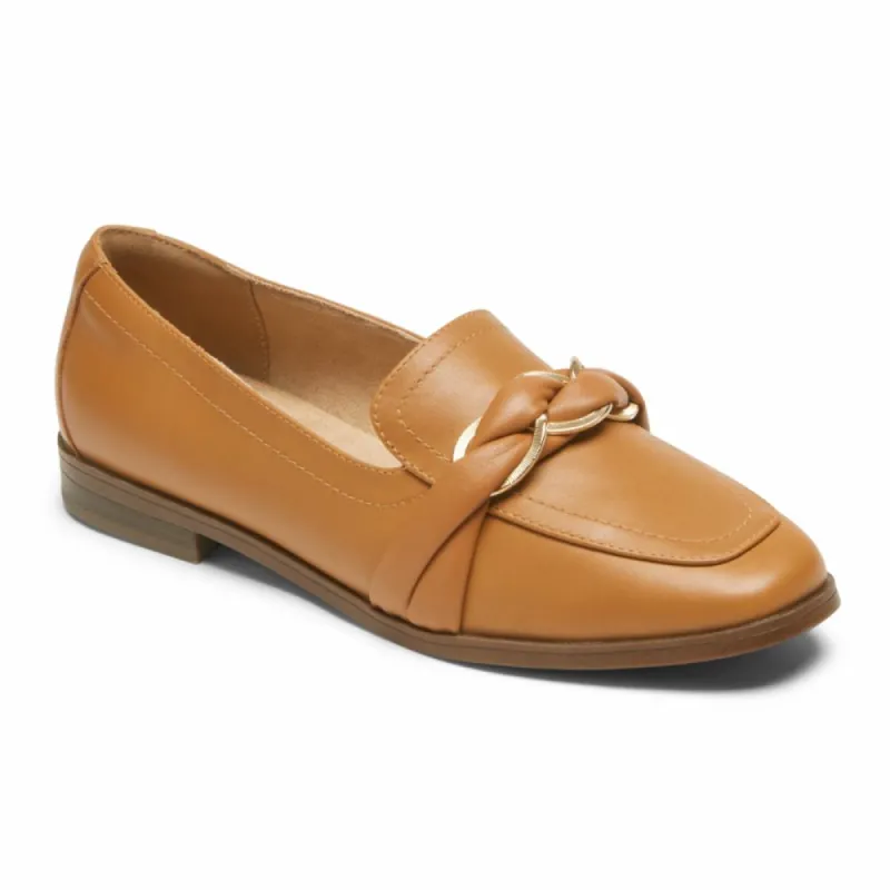 Rockport Women SUSANA WOVEN CHAIN HONEY LTHR sold by Rockport