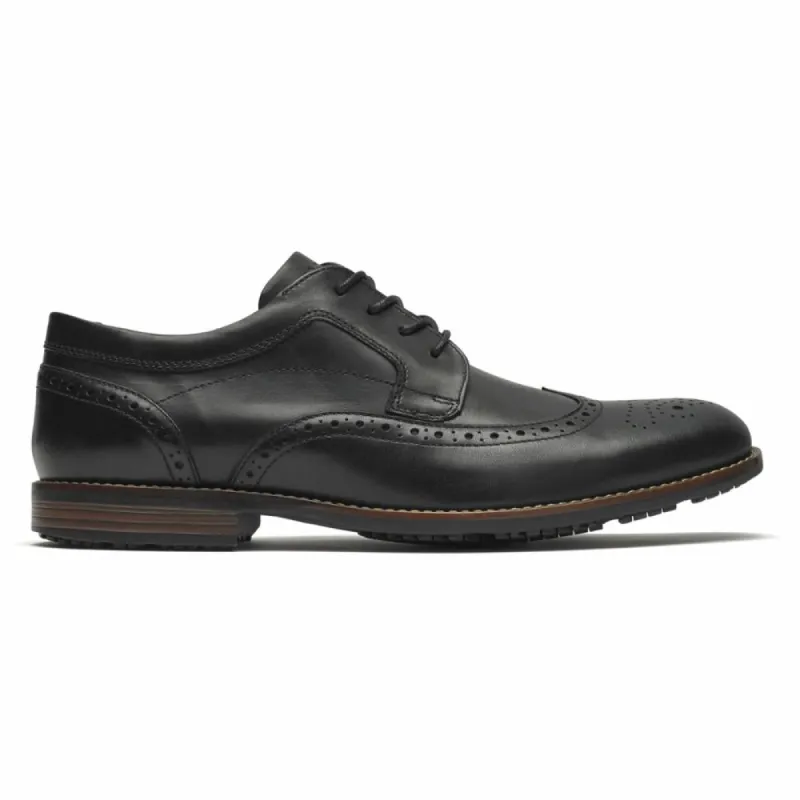 Rockport Men DUSTYN WINGTIP BLACK sold by Rockport