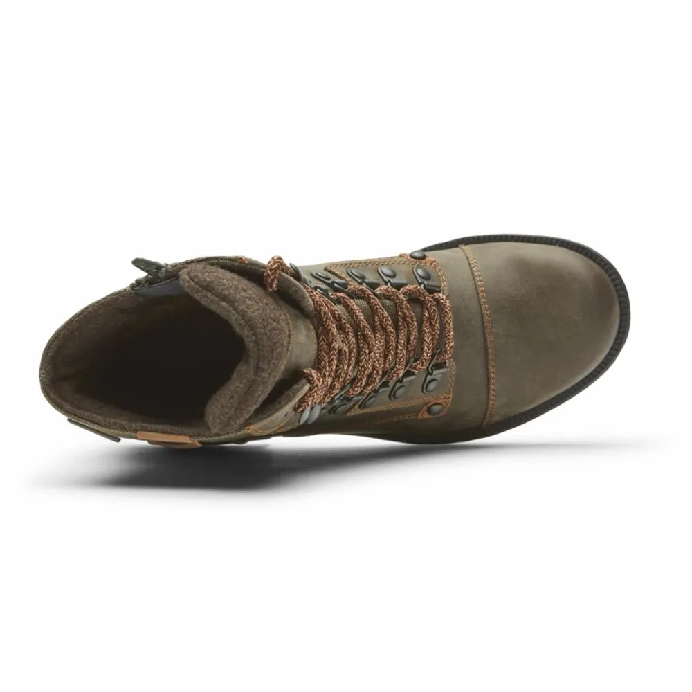 Cobb Hill BRUNSWICK LACE WP FOREST NUBUCK/TEXTILE WP sold by Rockport product image thumbnail 3