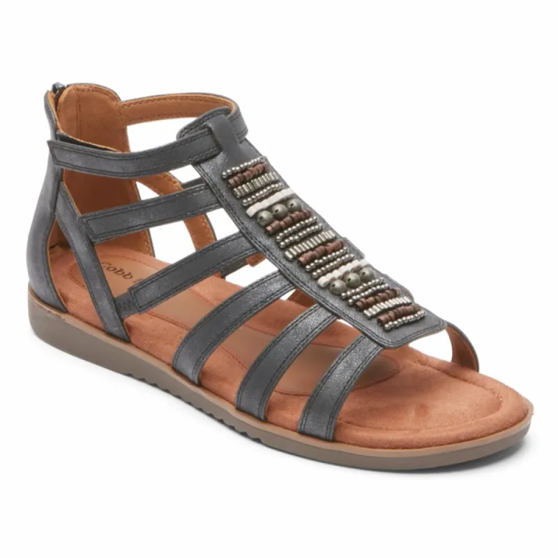 Cobb Hill ZION GLADIATOR BLACK METALLIC SYNTHETIC ECO sold by Rockport