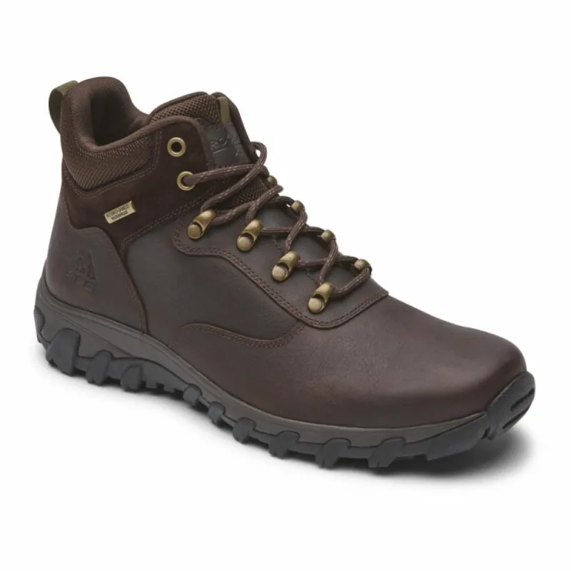 Rockport Men COLD SPRINGS PLUS BOOT II CHOCOLATE LEA/SDE WP sold by Rockport