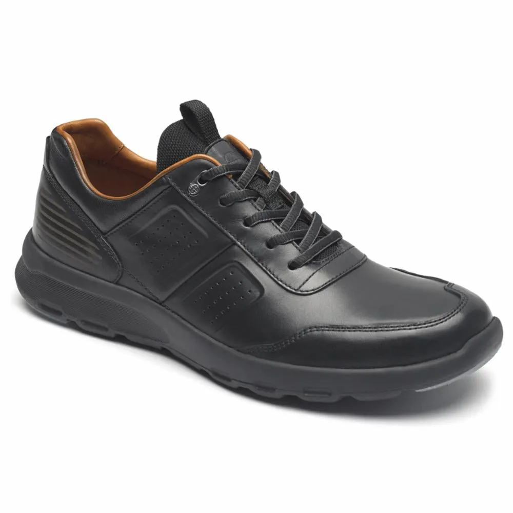 Rockport Men LETS WALK M UBAL BLACK/LEATHER sold by Rockport