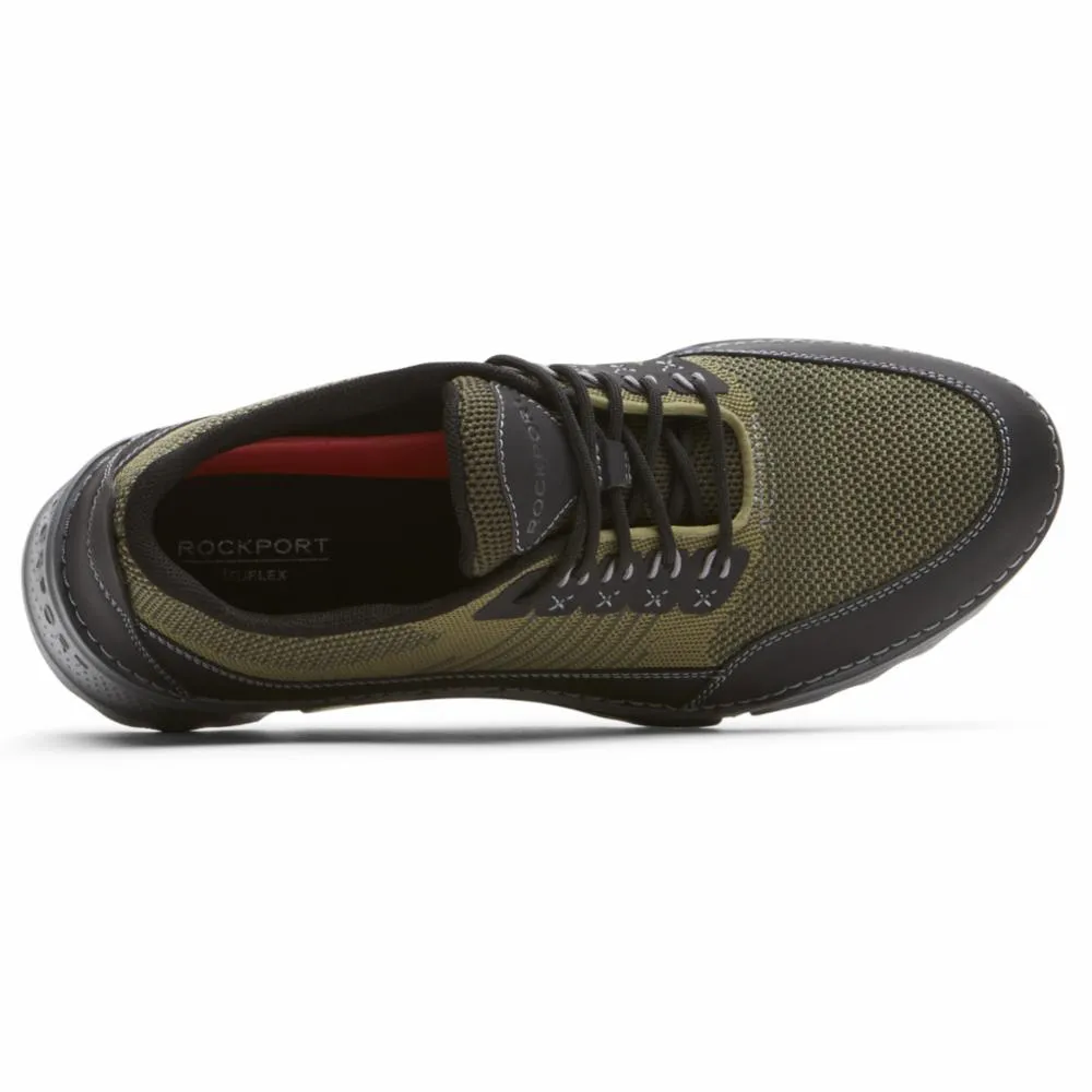 Rockport Men ROCSPORTS UBAL FOREST GREEN MESH/BLACK LEA sold by Rockport product image thumbnail 3