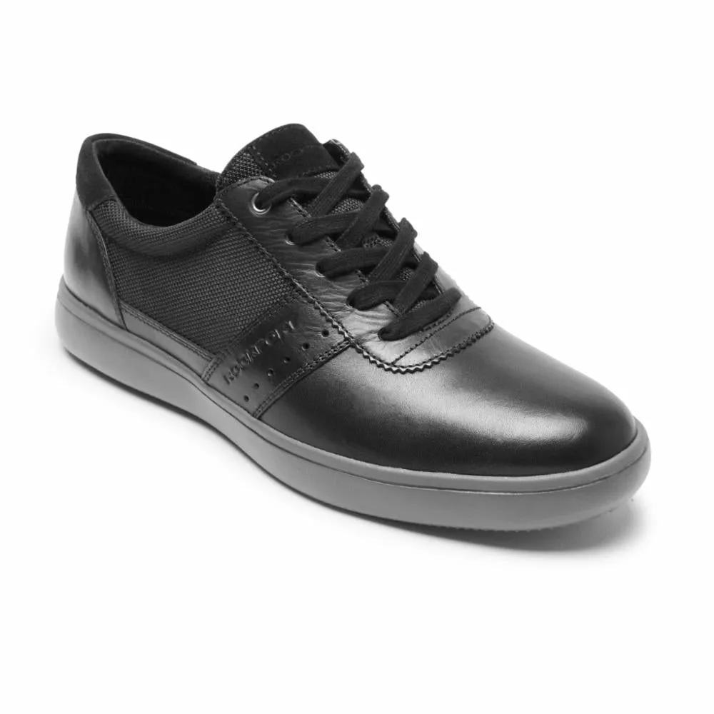 Rockport Men JARVIS UBAL BLACK LEA/SDE/MESH sold by Rockport