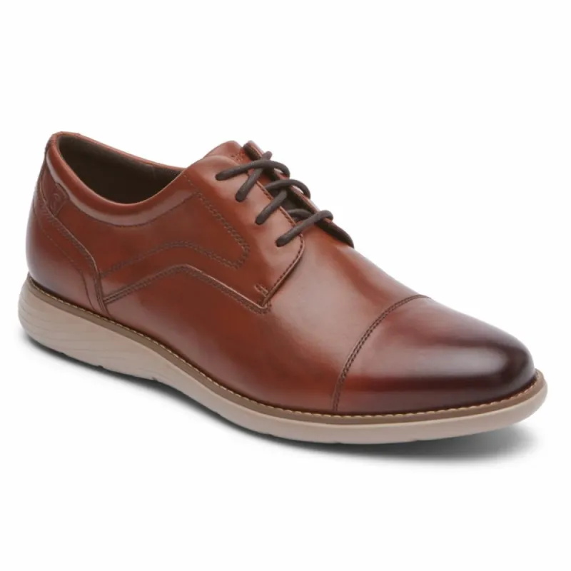 Rockport Men GARETT GARETT CAP TOE NEW BROWN GRADIENT sold by Rockport