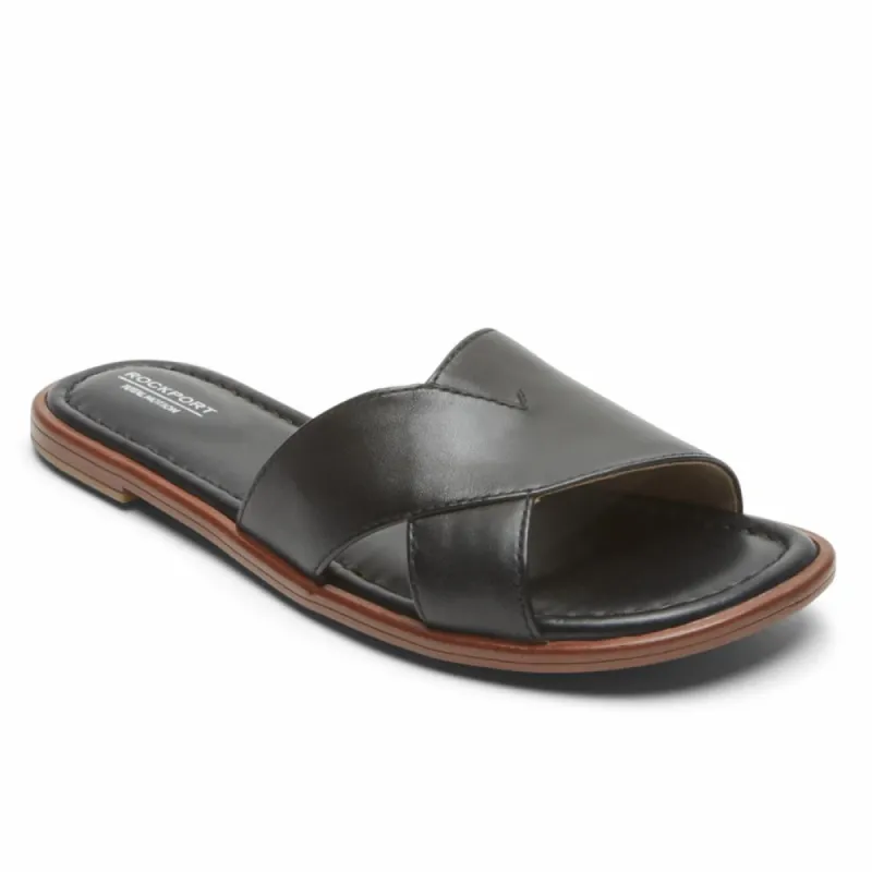 Rockport Women TOTAL MOTION ZADIE SLIDE BLACK sold by Rockport
