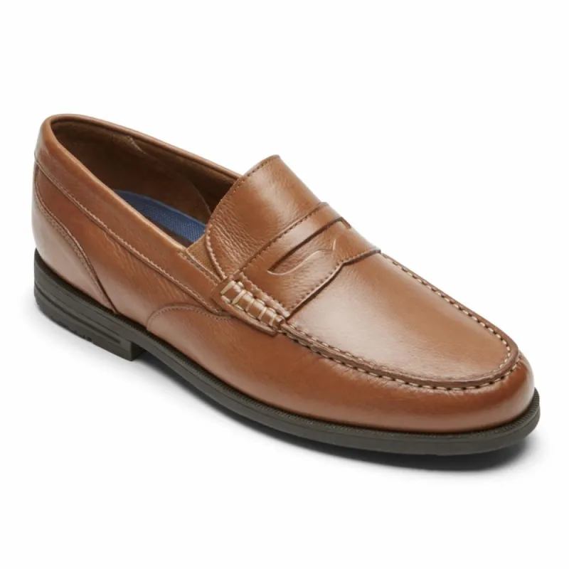 Rockport Men PRESTON PENNY TAN TUMBLED sold by Rockport