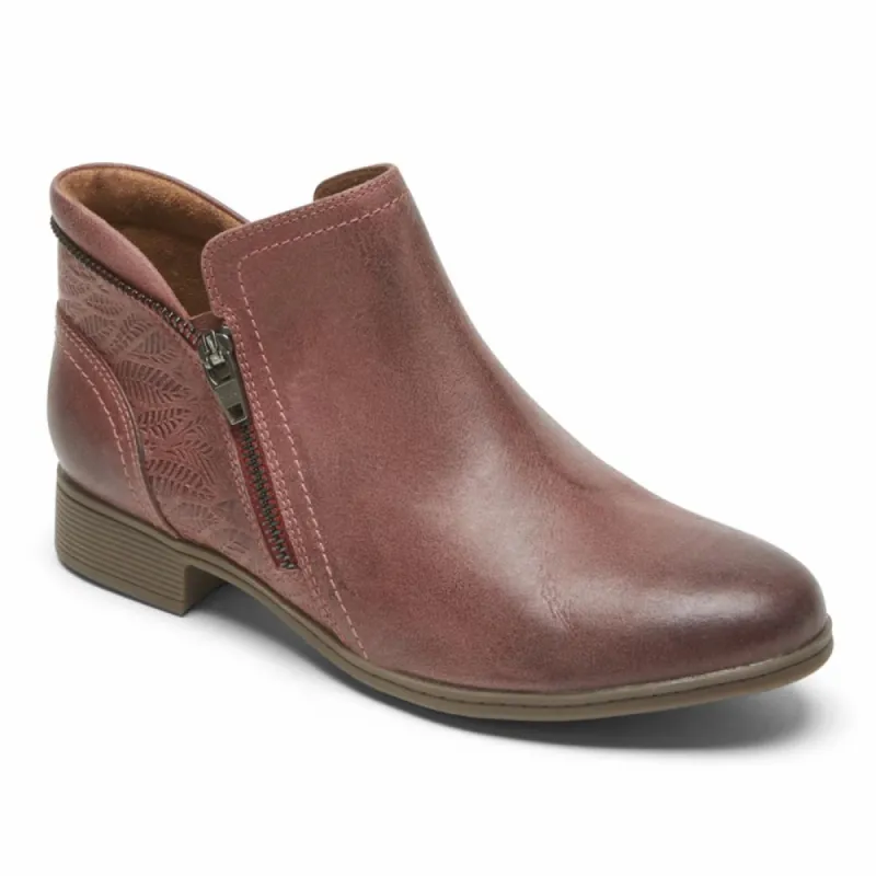 Cobb Hill CROSBIE BOOTIE RED sold by Rockport