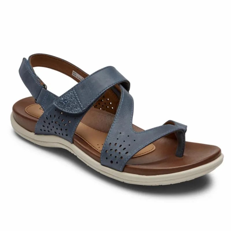 Cobb Hill RUBEY THONG SLING BLUE sold by Rockport