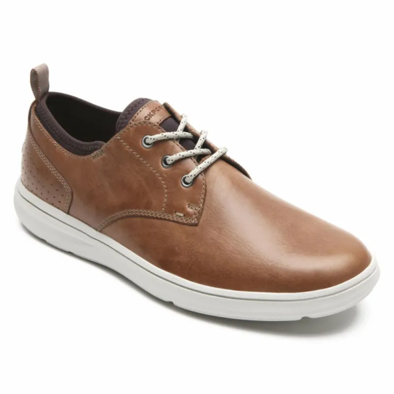 Rockport Men ZADEN PLAIN TOE OX BOSTON/TAN LEATHER sold by Rockport
