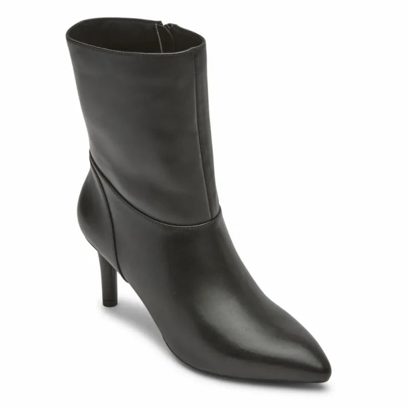 Rockport Women CHALINA CHALINA MID BOOT BLACK LTHR sold by Rockport