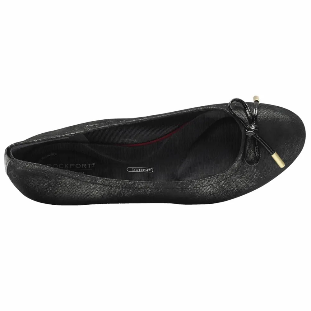 Rockport Women TOTAL MOTION HW20 TIED BALLET ONYX sold by Rockport product image thumbnail 3