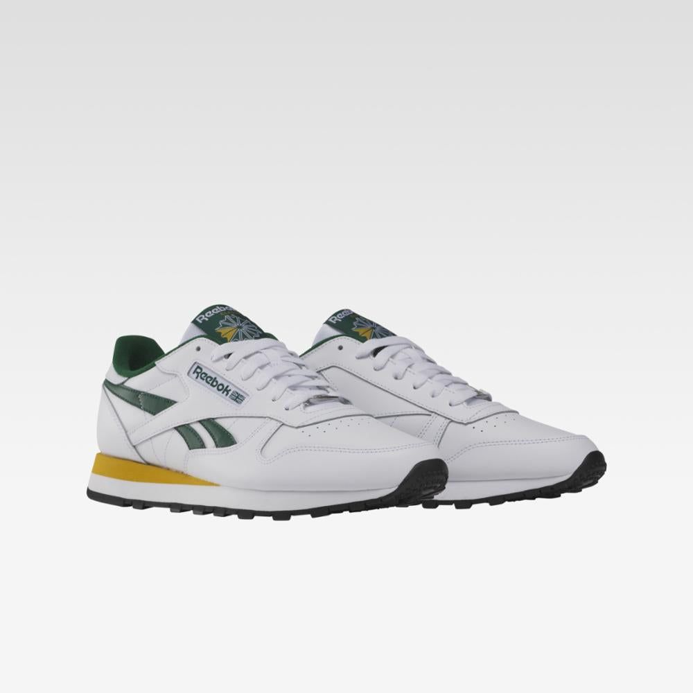 Reebok Footwear Men 100074355 WHITE/DRKGRN/RETGOL sold by Rockport product image thumbnail 2