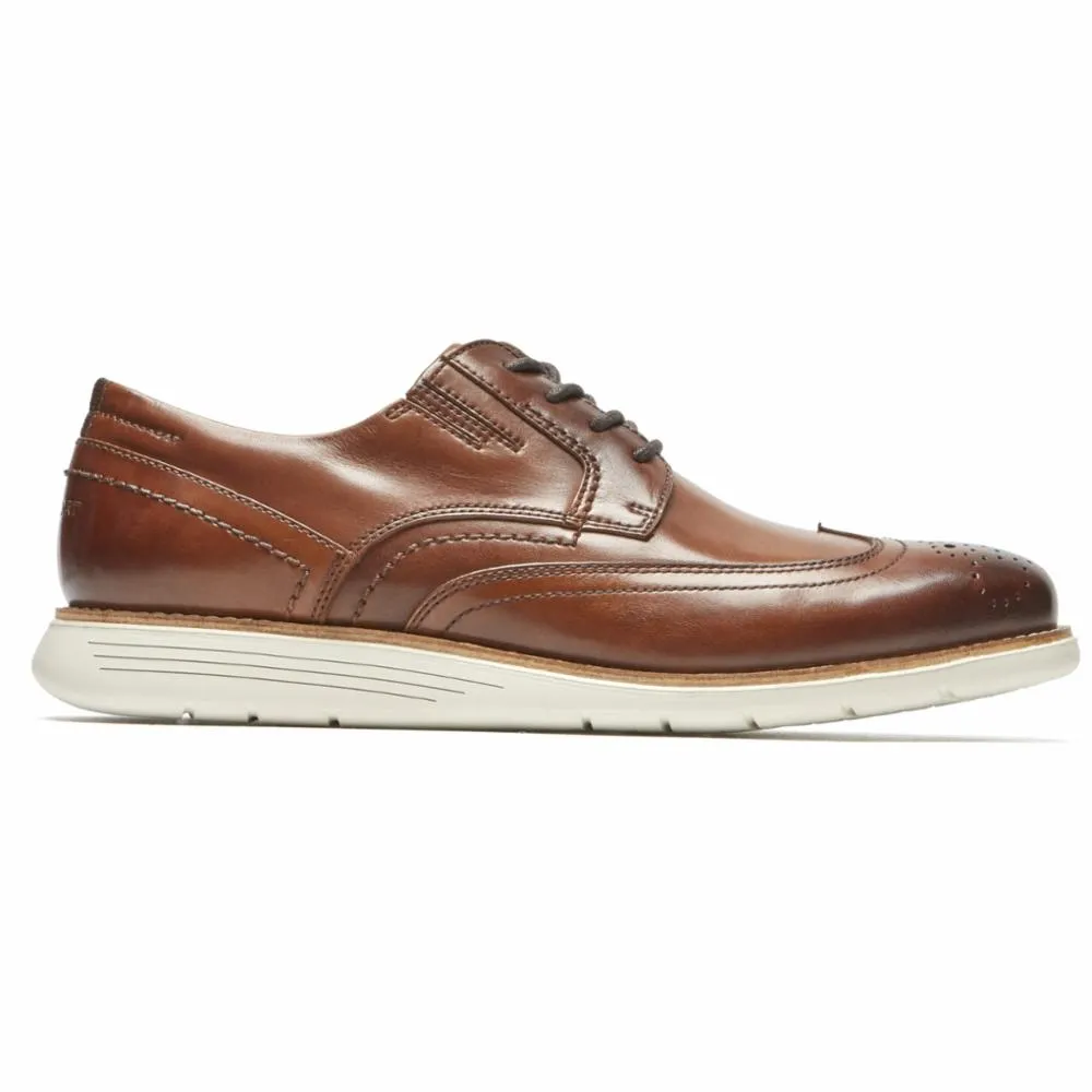 Rockport Men TOTAL MOTION SPORT DRESS WING TIP COGNAC/LEATHER sold by Rockport product image thumbnail 2