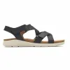 Rockport Women CL EILEEN X STRAP BLACK sold by Rockport