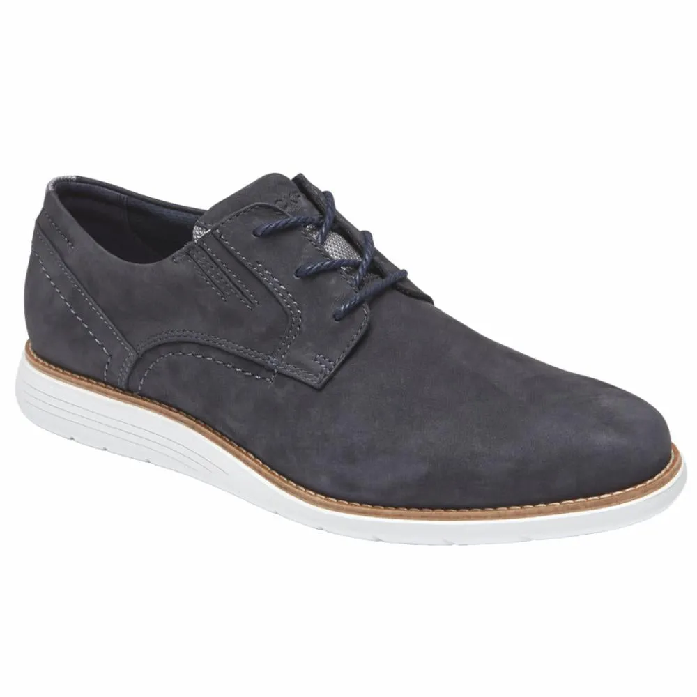 Rockport Men TOTAL MOTION SPORT DRESS PLAIN TOE NEW DRESS BLUES/NUBUCK sold by Rockport