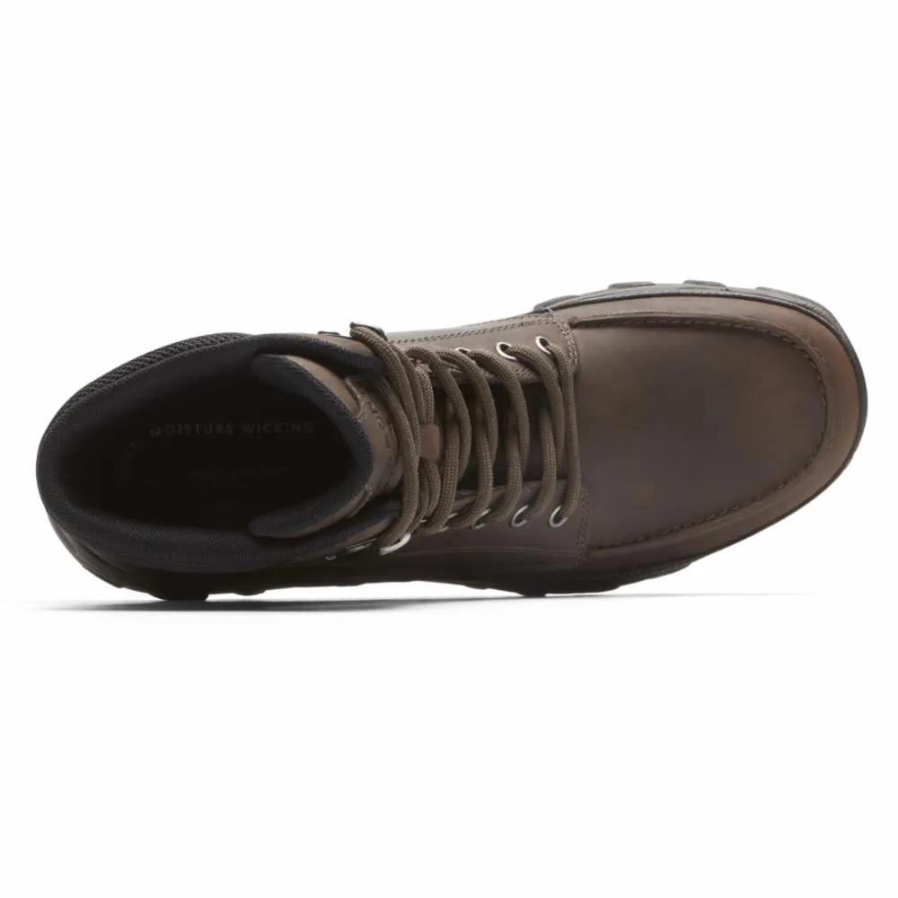 Rockport Men COLD SPRINGS PLUS MOC TOE BOOT BROWN sold by Rockport product image thumbnail 3