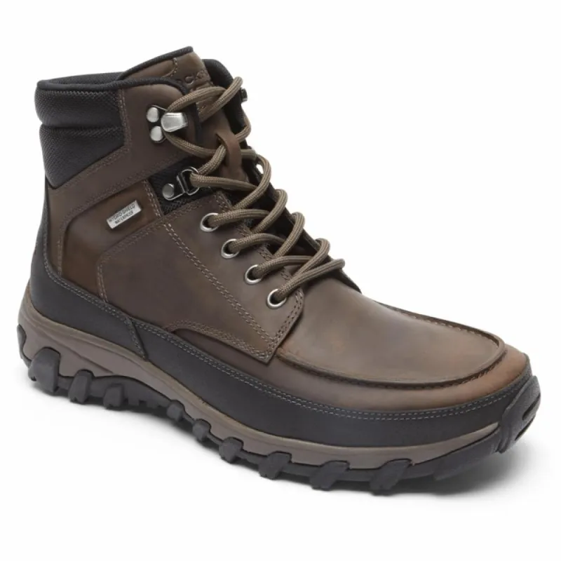 Rockport Men COLD SPRINGS PLUS MOC TOE BOOT BROWN sold by Rockport