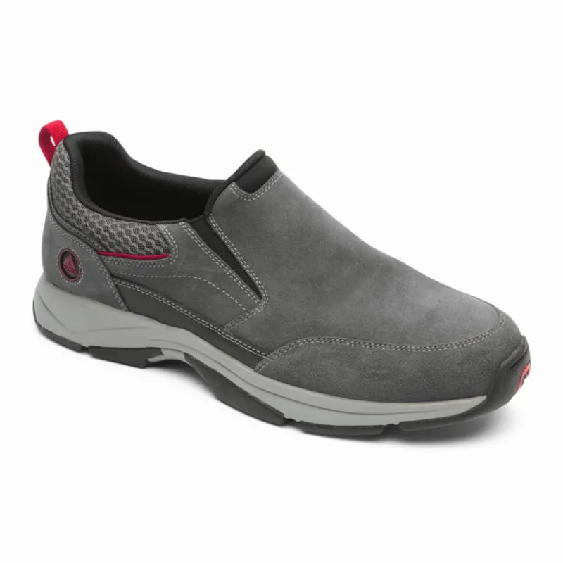 Rockport Men WERE ROCKIN CHRANSON SLIP ON STEEL GREY SDE sold by Rockport