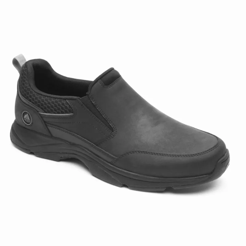 Rockport Men WERE ROCKIN CHRANSON SLIP ON BLACK SDE sold by Rockport