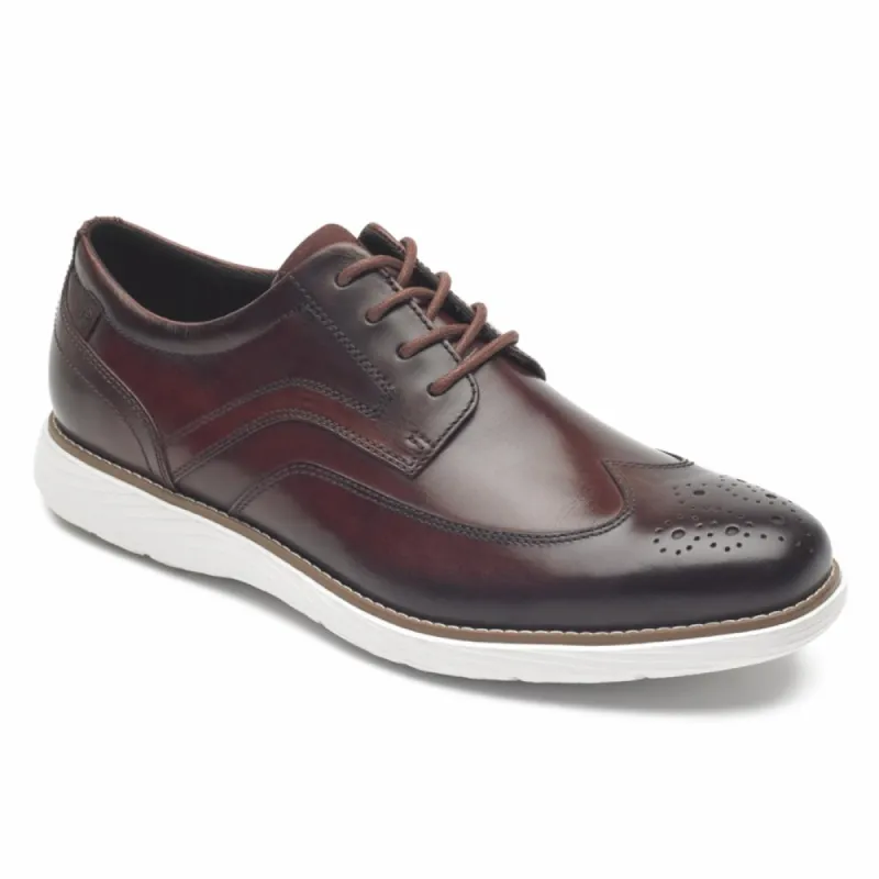 Rockport Men GARETT WING TIP BURGUNDY/LEATHER sold by Rockport