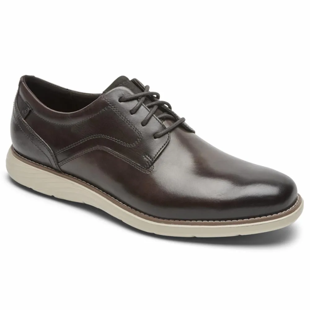 Rockport Men GARETT PLAIN TOE JAVA/GRADIENT sold by Rockport