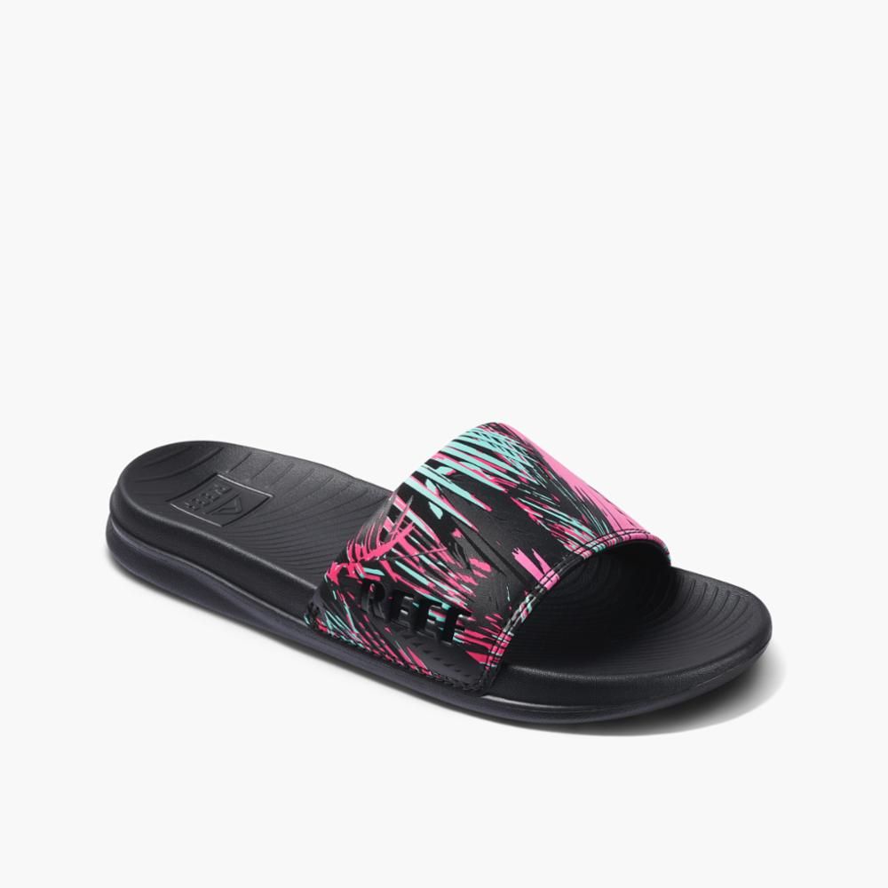 Reef Women REEF ONE SLIDE PALM FRONDS sold by Rockport