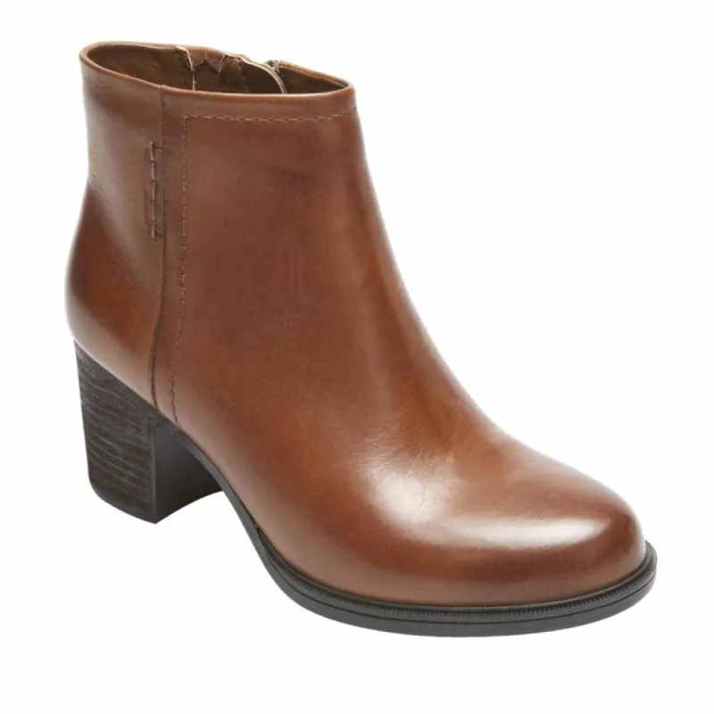 Cobb Hill NATASHYA BOOTIE ALMOND/LEATHER sold by Rockport