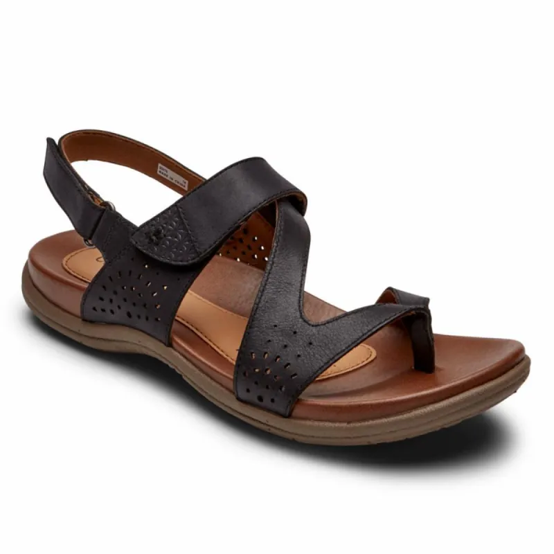 Cobb Hill RUBEY THONG SLING BLACK sold by Rockport