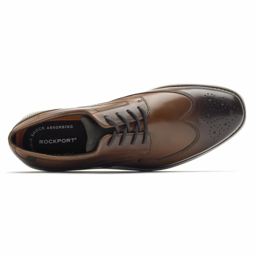 Rockport Men GARETT WING TIP COGNAC sold by Rockport product image thumbnail 3